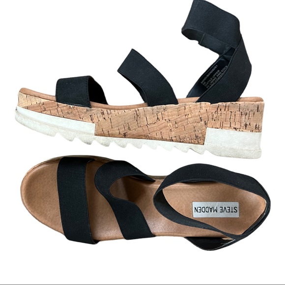 Steve Madden Shoes - Steve Madden Bandi espadrille platform sandals womens 9
